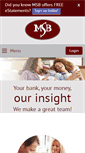 Mobile Screenshot of morrisstatebank.com
